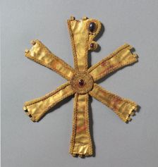 Monogram of Christ (Chrismon), 500s. Creator: Unknown