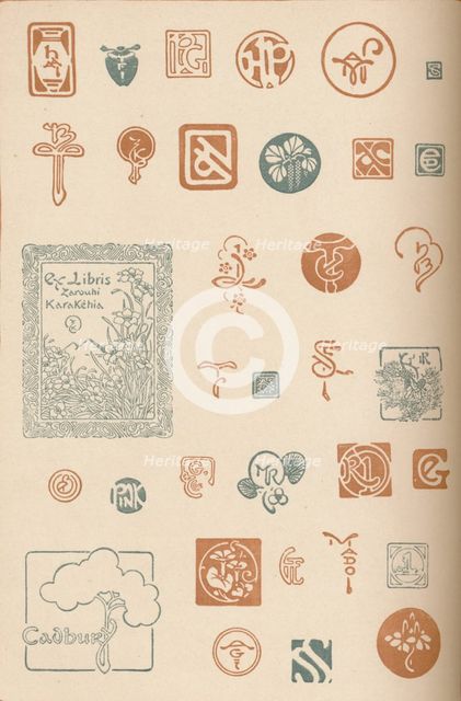'Monograms and Marks', c1890, (1905). Artist: Unknown.