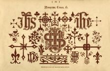 Monograms, Crosses, &c. 1862