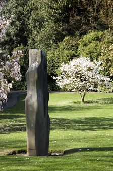 Monolith (Empyrean) sculpture by Barbara Hepworth, Kenwood House, Hampstead, London, 2007. Artist: James O Davies
