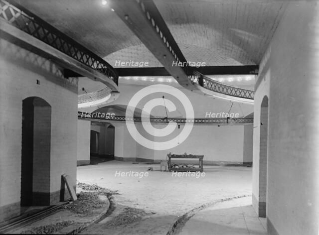 Monorail Subway, Capitol To Senate Monorail System, 1912. Creator: Harris & Ewing.
