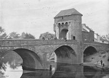 Monnow Bridge and Gatehouse, Monmouth c1896. Artist: R Tudor Williams