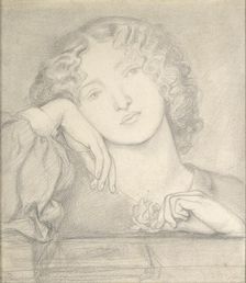 Monna Rosa, c1860s. Artist: Dante Gabriel Rossetti