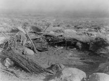 Mono summer kitchen, c1924. Creator: Edward Sheriff Curtis
