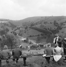 Monsal Dale, Derbyshire, 1959. Artist: John Gay