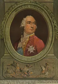 Monseigneur Le Duc D'Orleans 1789, (1913). Creator: Philibert Louis Debucourt