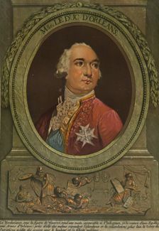 Monseigneur Le Duc D'Orleans 1789, (1913). Creator: Philibert Louis Debucourt