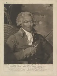 Monsieur de St. George, April 4, 1788. Creator: William Ward