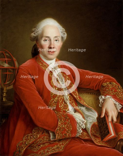 Monsieur Denis-Paul le Pot de la Fontaine, 1772. Creator: Francois Hubert Drouais.