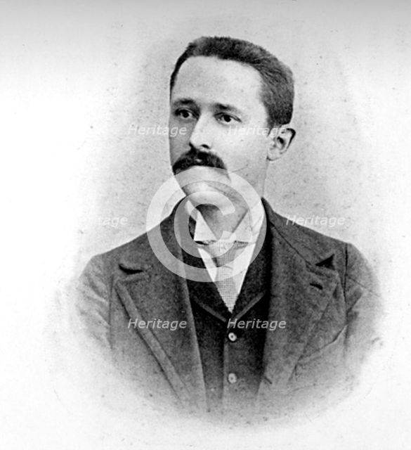 Monsieur Dupoirier, Landlord of the Hotel D'Alsace, 1906. Creator: Unknown.