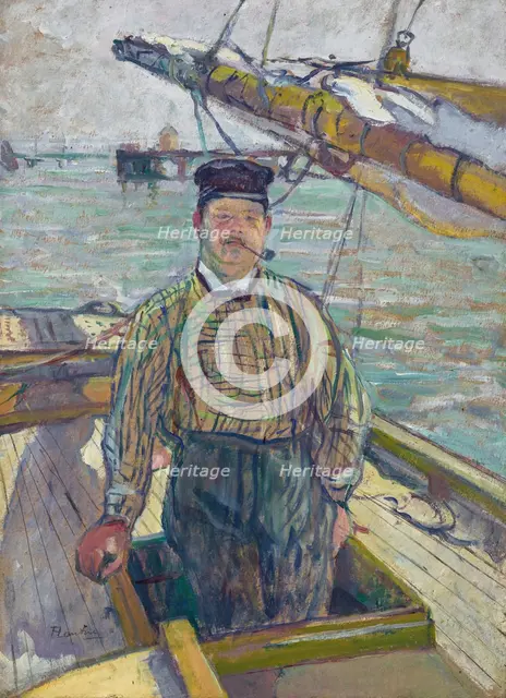 Monsieur Emile Davoust, 1889. Creator: Toulouse-Lautrec, Henri, de (1864-1901).