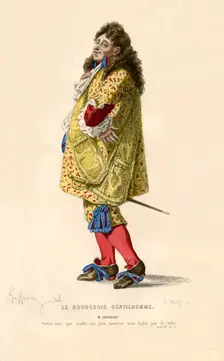 Monsieur Jourdain, 1868. Creator: L Wolff