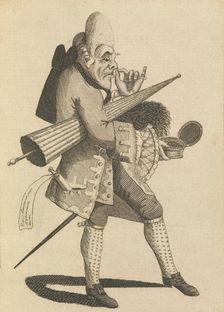 Monsieur Le Medicin, June 13, 1771. Creator: Henry William Bunbury