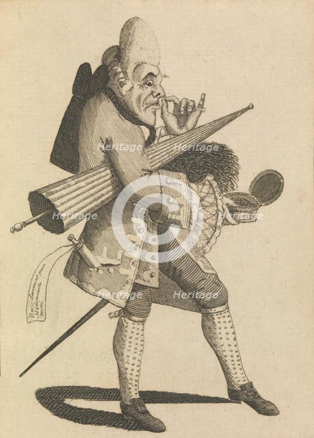 Monsieur Le Medicin, June 13, 1771. Creator: Henry William Bunbury.