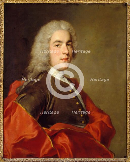 Monsieur Sarasin, 1734. Creator: Jean-Marc Nattier.