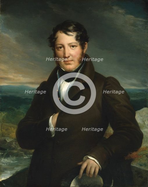 Monsieur Tortoni, c. 1820. Creator: Francois Pascal Simon Gerard.