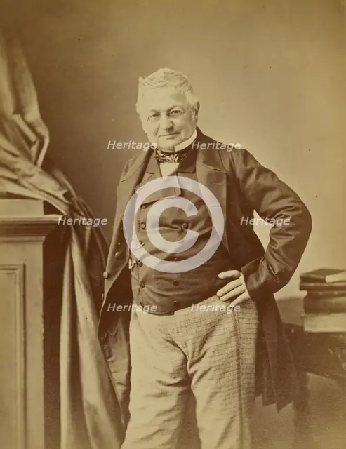 Monsieur Thiers, about 1860. Creator: Andre-Adolphe-Eugene Disderi.