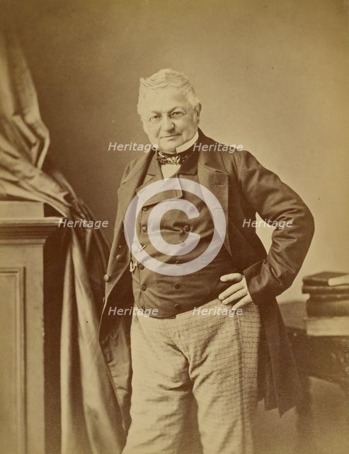 Monsieur Thiers, about 1860. Creator: Andre-Adolphe-Eugene Disderi.