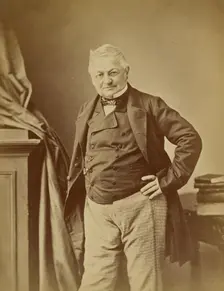 Monsieur Thiers, about 1860. Creator: Andre-Adolphe-Eugene Disderi