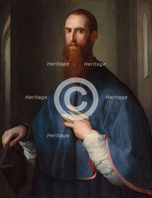 Monsignor della Casa, probably 1541/1544. Creator: Jacopo Pontormo.