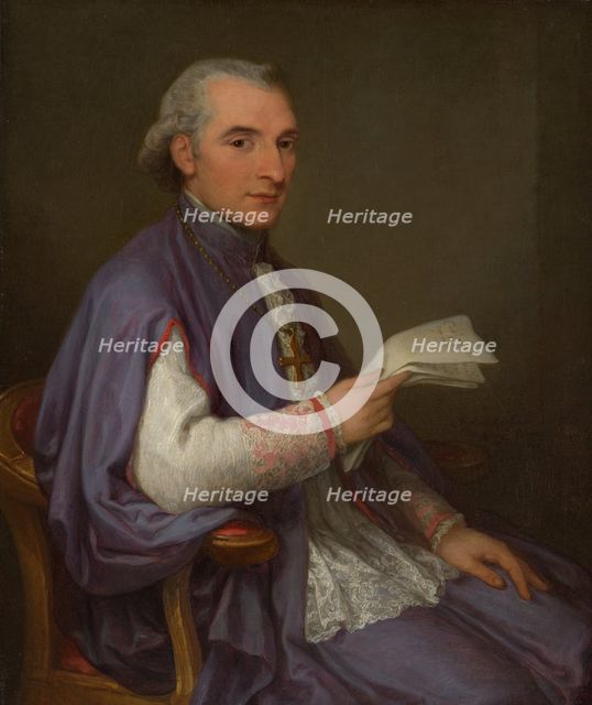 Monsignor Giuseppe Spina (1756-1828), 1798. Creator: Angelica Kauffman.