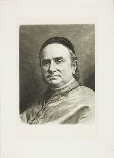 Monsignor Pie, Bishop of Poitiers, 1879. Creator: Claude Ferdinand Gaillard