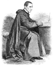 Monsignore De Mérode, lately the Pope's Minister of War, 1865. Creator: Unknown