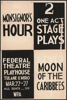 Monsignor's Hour, New Orleans, 1938. Creator: Unknown