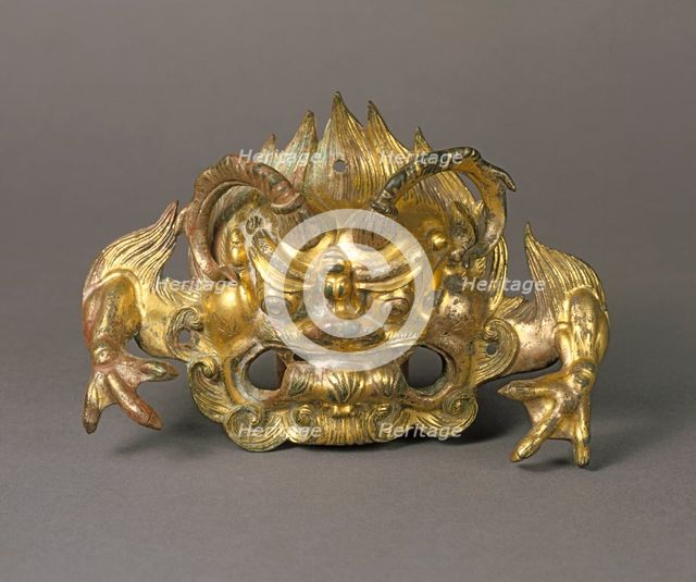 Monster Face: Door Ring Holder (Pushou), 500s. Creator: Unknown.