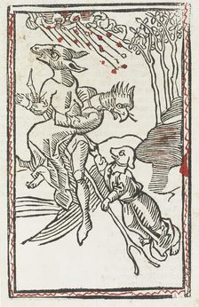 Monsters and mythical creatures, 1489. Creator: Unknown