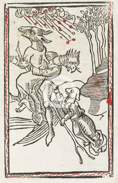 Monsters and mythical creatures, 1489. Creator: Unknown.
