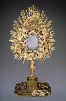 Monstrance, Vienna, 1762. Creator: Joseph Moser