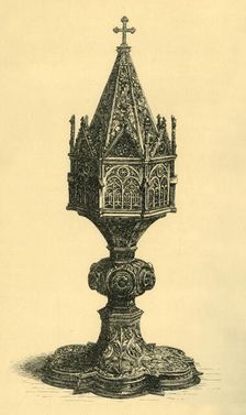 Monstrance, c1450, (1881). Creator: Frederick Albert Slocombe