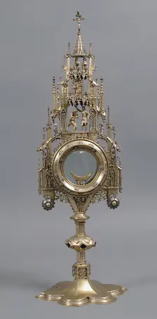 Monstrance, German, about 1450. Creator: Unknown