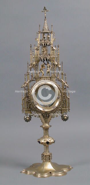 Monstrance, German, about 1450. Creator: Unknown.