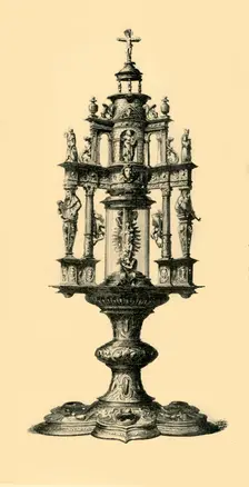 Monstrance, late 16th century, (1881). Creator: John Watkins
