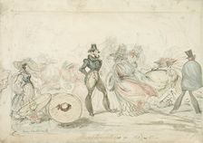 Monstrosities of 1825-26, between c1825 and c1826. Creator: George Cruikshank