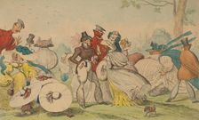 Monstrosities of 1825 & 6. Creator: Cruikshank, George (1792-1878)