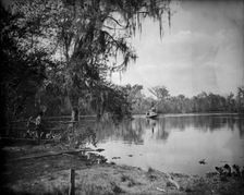 Monroe Landing, Rice Creek, between 1880 and 1897. Creator: William H. Jackson