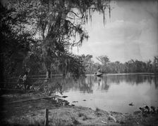 Monroe Landing, Rice Creek, between 1880 and 1897. Creator: William H. Jackson