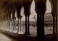 Monreale - Cortile Cattedrale, c1880s. Creator: Giovanni Crupi