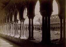 Monreale - Cortile Cattedrale, c1880s. Creator: Giovanni Crupi