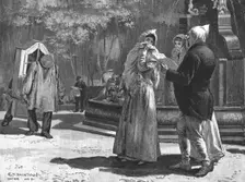 'Mont d'or-Les-Bains - Returning from the Morning Bath; after EF Brewtnall 1890 (1891). Creator: Unknown
