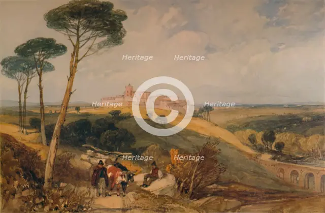 'Mont Ferrier', 19th century, (1935). Artist: James Duffield Harding.