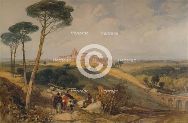 'Mont Ferrier', 19th century, (1935). Artist: James Duffield Harding.