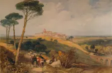 Mont Ferrier 19th century, (1935). Artist: James Duffield Harding