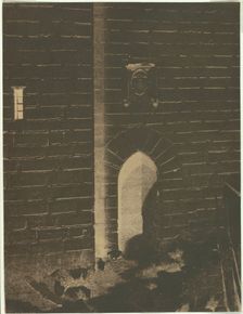 Mont-Majour, Poterne de la Tour de L'Abbaye, c. 1852. Creator: Charles Nègre
