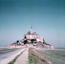 Mont-Saint-Michel, Brittany, France, c1955. Creator: Arthur Charles Kirby Ware