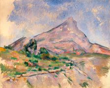 Mont Sainte-Victoire 1897-1898. Artist: Paul Cezanne