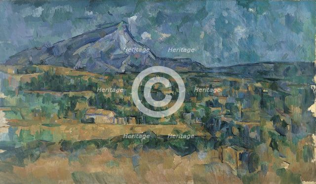 Mont Sainte-Victoire, ca. 1902-6. Creator: Paul Cezanne.